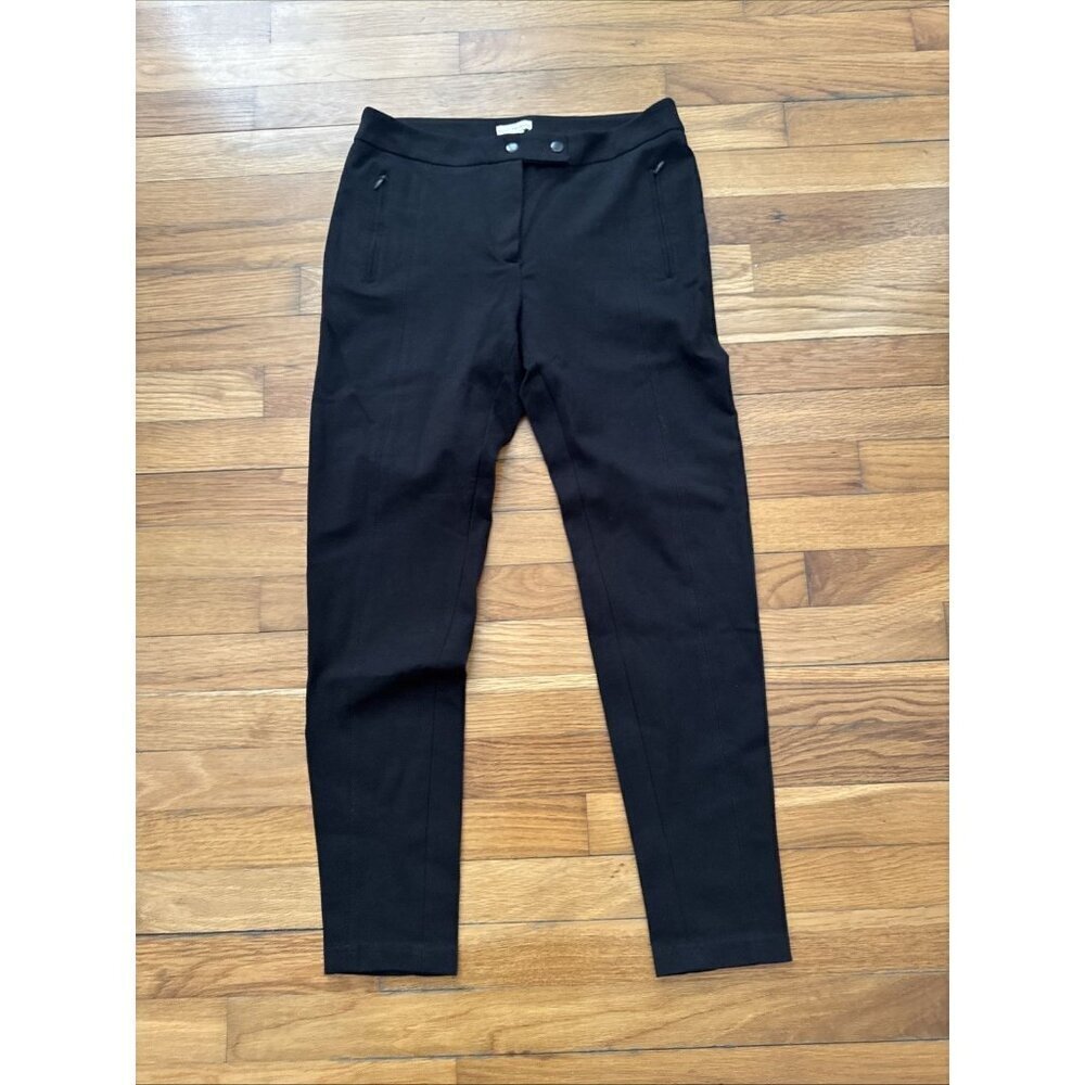 Mercer & Madison Women’s Skinny Leg Pants Stretchy Black Flat Front Pockets SZ 6 - Picture 2 of 5